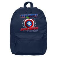 Cool Teachers Are Super Heroes In Disguise 16 in Basic Backpack