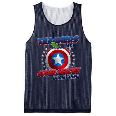 Cool Teachers Are Super Heroes In Disguise Mesh Reversible Basketball Jersey Tank