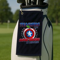 Cool Teachers Are Super Heroes In Disguise Golf Towel