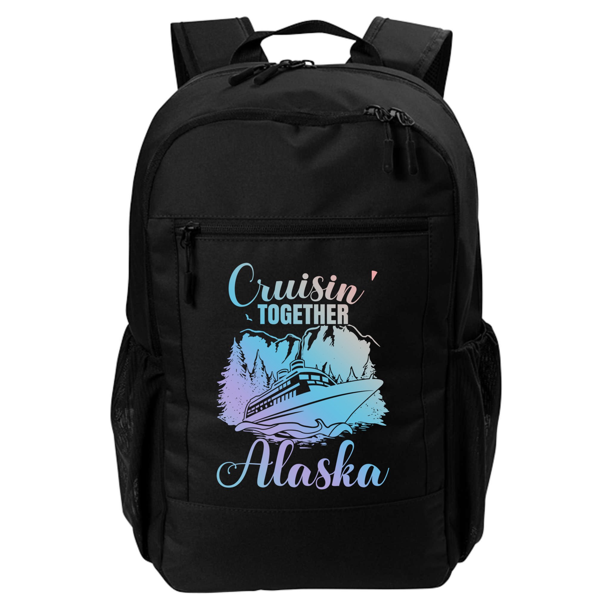Cruisin' Together Alaska Alaskan Wilderness Great Gift Backpack