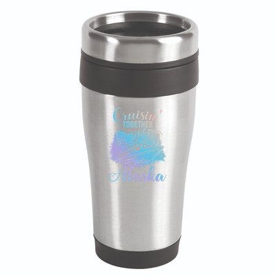 Cruisin' Together Alaska Alaskan Wilderness Great Gift 16oz Travel Tumbler