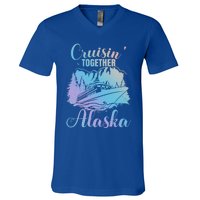 Cruisin' Together Alaska Alaskan Wilderness Great Gift V-Neck T-Shirt