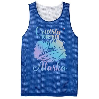 Cruisin' Together Alaska Alaskan Wilderness Great Gift Mesh Reversible Basketball Jersey Tank