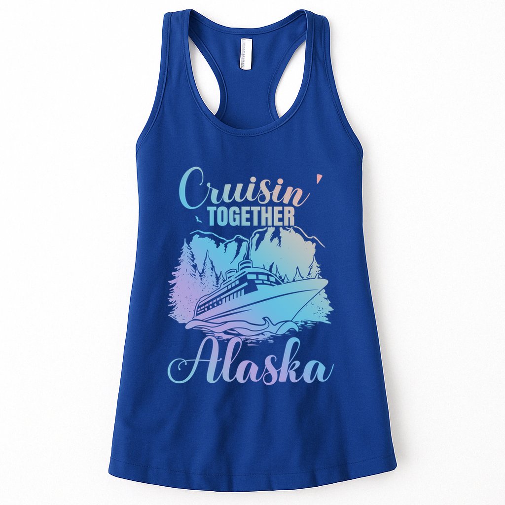 Cruisin' Together Alaska Alaskan Wilderness Great Gift Womens Tank Top