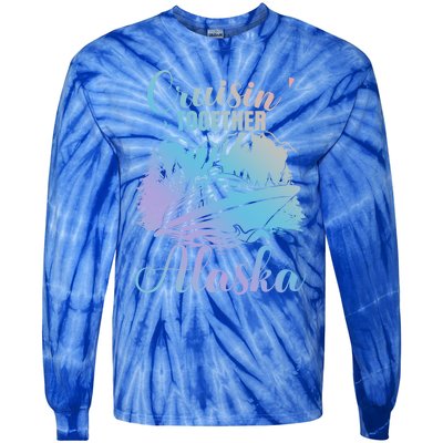 Cruisin' Together Alaska Alaskan Wilderness Great Gift Tie-Dye Long Sleeve Shirt