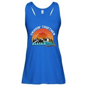 Cruisin' Together Alaska Couples Family Friends Matching Great Gift Ladies Essential Flowy Tank