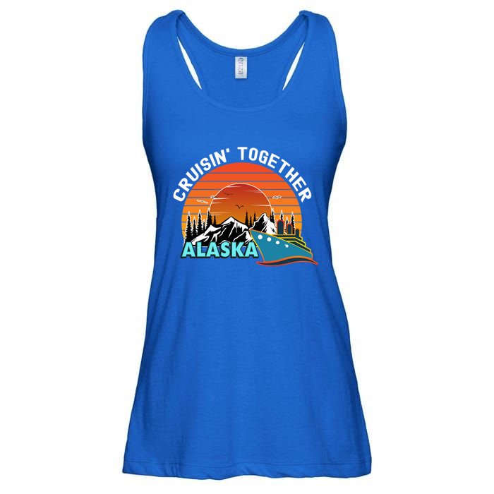 Cruisin' Together Alaska Couples Family Friends Matching Great Gift Ladies Essential Flowy Tank