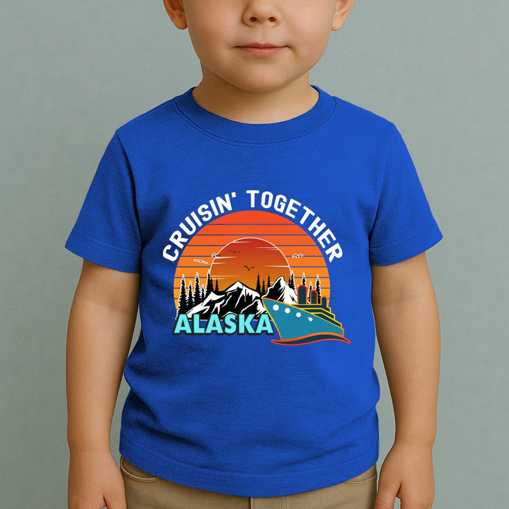 Cruisin' Together Alaska Couples Family Friends Matching Great Gift Toddler T-Shirt