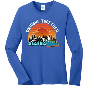 Cruisin' Together Alaska Couples Family Friends Matching Great Gift Ladies Long Sleeve Shirt