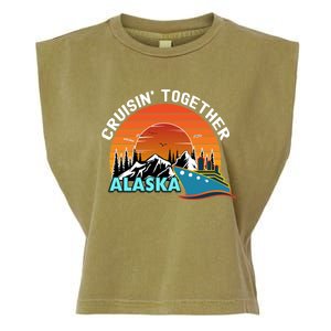 Cruisin' Together Alaska Couples Family Friends Matching Great Gift Garment-Dyed Women's Muscle Tee