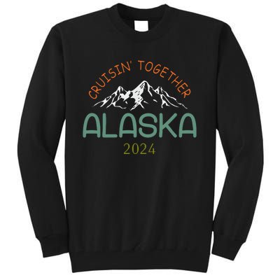 Cruisin Together Alaska 2024 Family Cruise Tall Sweatshirt