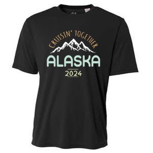 Cruising Together Alaska 2024 Family Trip Family Matching Cooling Performance Crew T-Shirt