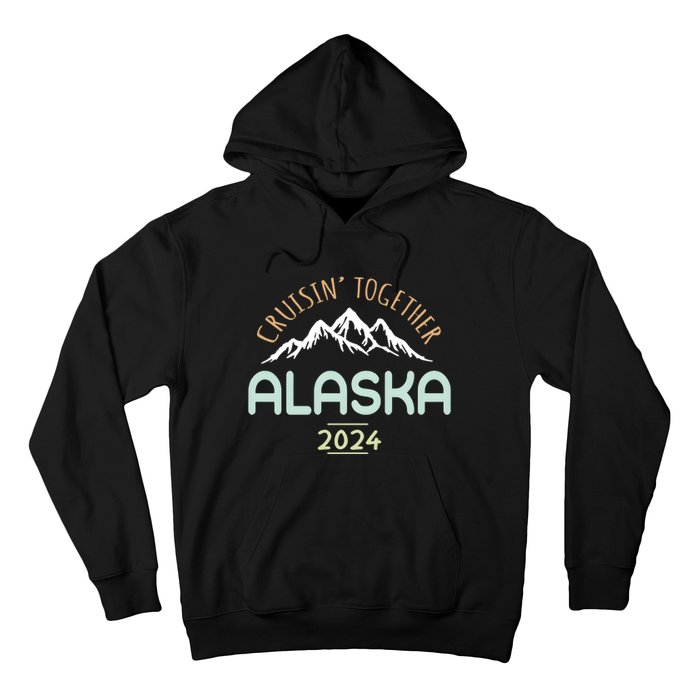 Cruising Together Alaska 2024 Family Trip Family Matching Hoodie