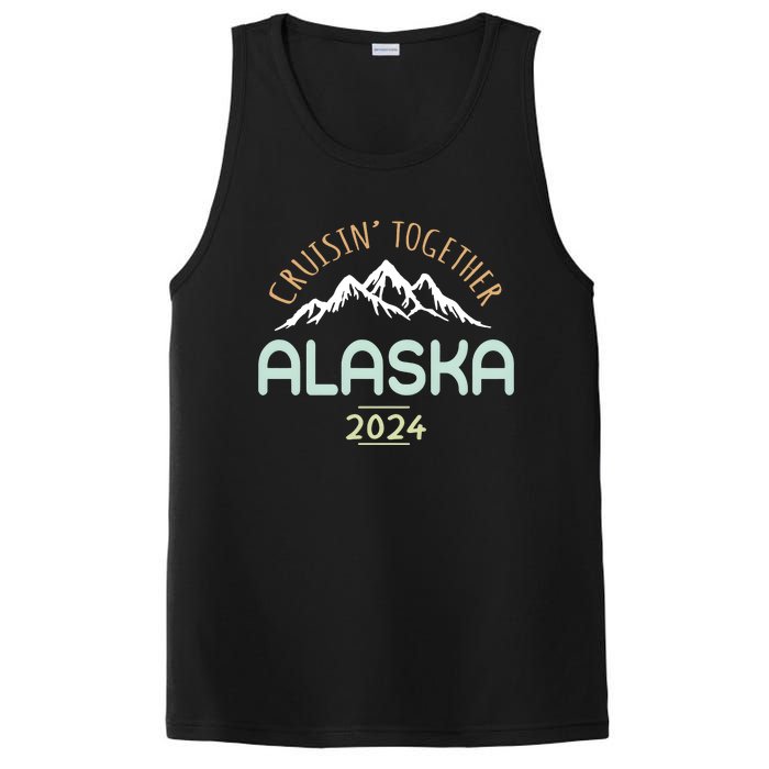 Cruising Together Alaska 2024 Family Trip Family Matching PosiCharge Competitor Tank