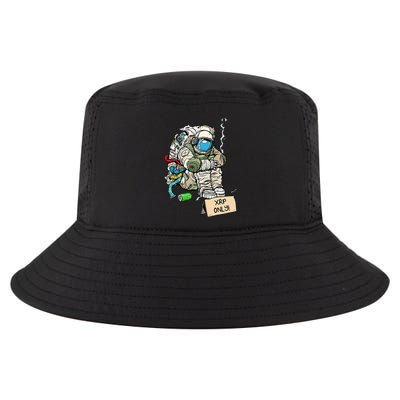 Cryptocurrency Talk - Astronaut Hodler Begging For XRP Cool Comfort Performance Bucket Hat