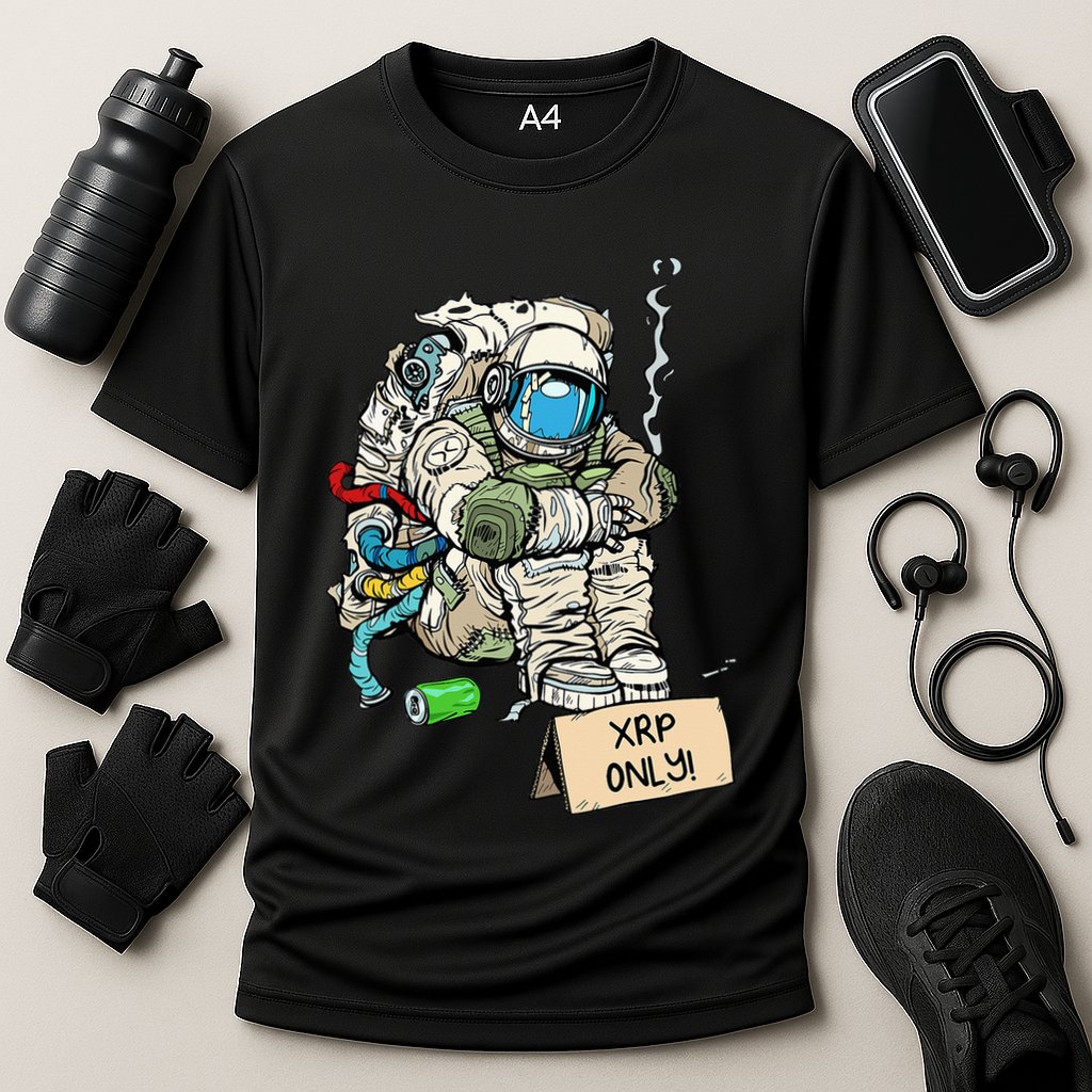 Cryptocurrency Talk - Astronaut Hodler Begging For XRP Performance Shirt