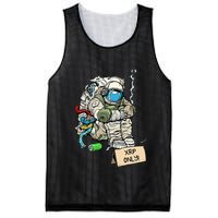 Cryptocurrency Talk - Astronaut Hodler Begging For XRP Mesh Reversible Basketball Jersey Tank