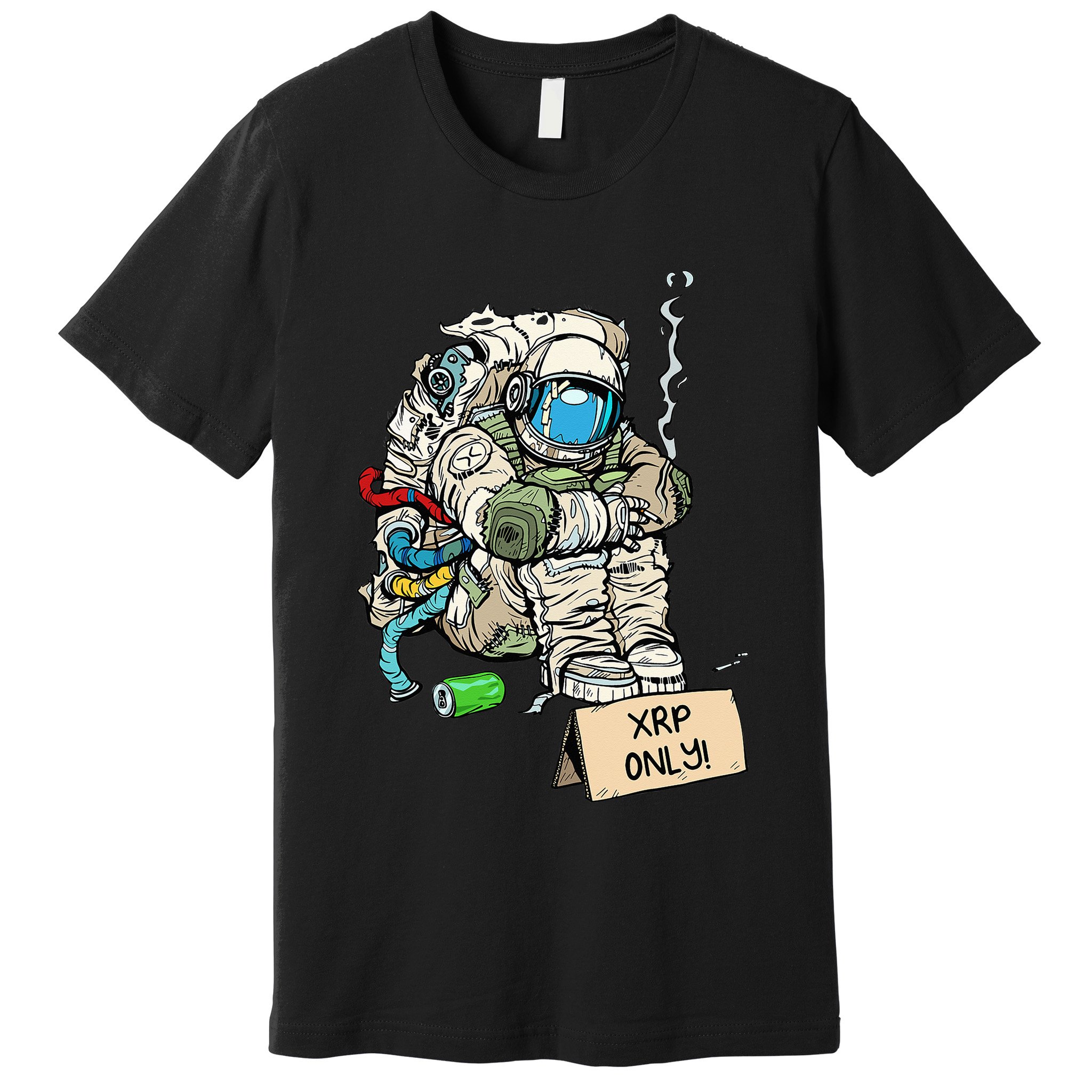 Cryptocurrency Talk - Astronaut Hodler Begging For XRP Premium T-Shirt