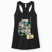 Cryptocurrency Talk - Astronaut Hodler Begging For XRP Womens Tank Top