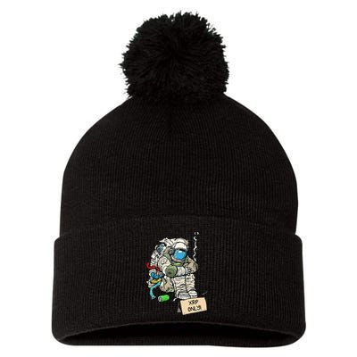 Cryptocurrency Talk - Astronaut Hodler Begging For XRP Pom Pom 12in Knit Beanie