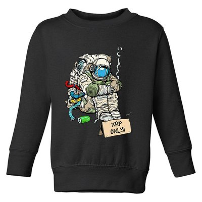 Cryptocurrency Talk - Astronaut Hodler Begging For XRP Toddler Sweatshirt