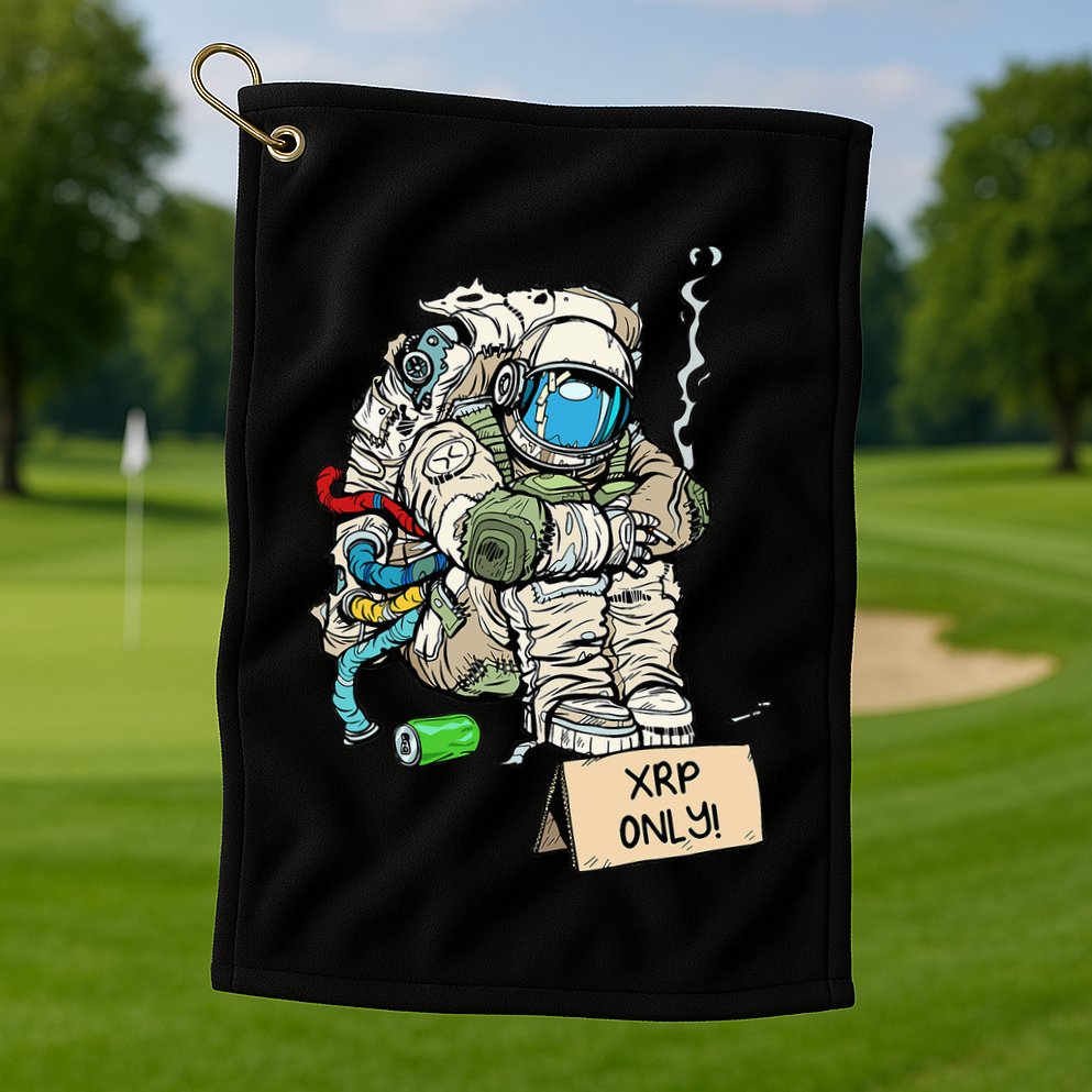 Cryptocurrency Talk - Astronaut Hodler Begging For XRP Golf Towel