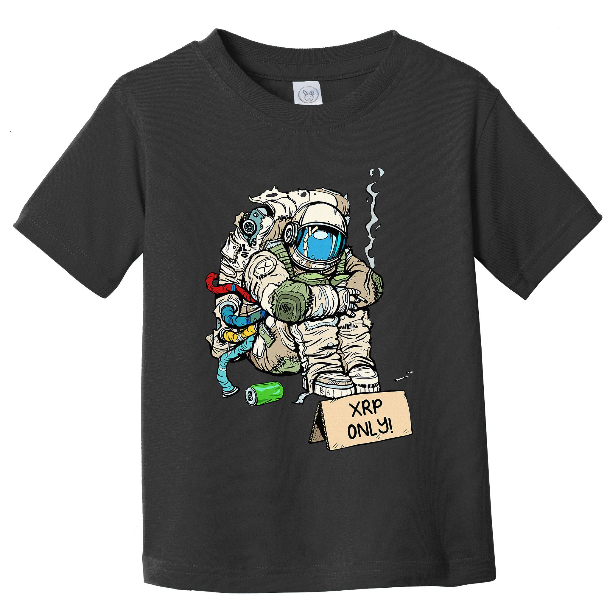 Cryptocurrency Talk - Astronaut Hodler Begging For XRP Toddler T-Shirt