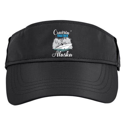 Cruisin' Together Alaska Alaskan Wilderness Gift Adult Drive Performance Visor