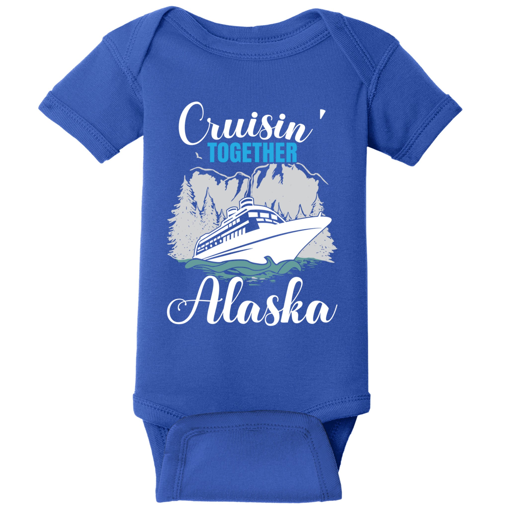 Cruisin' Together Alaska Alaskan Wilderness Gift Baby Bodysuit
