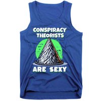 Conspiracy Theorists Are Sexy Tinfoil Hat Truth Seeking Gift Tank Top