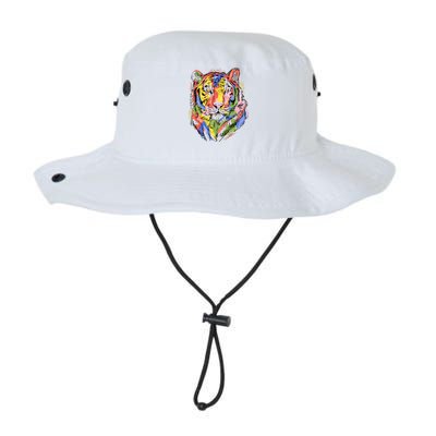 Colorful Tiger Animal Art Legacy Cool Fit Booney Bucket Hat