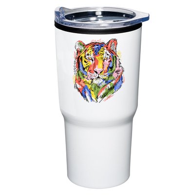 Colorful Tiger Animal Art Tumbler