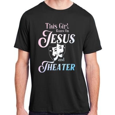 Cute Theatre Art For  Acting Musical Lover Adult ChromaSoft Performance T-Shirt