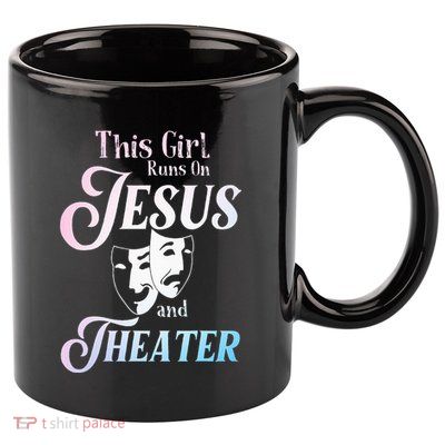 Cute Theatre Art For  Acting Musical Lover 11oz C Handle Ceramic Mug