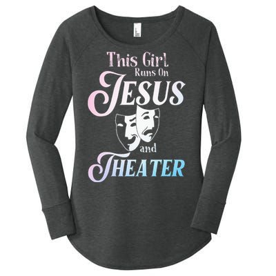 Cute Theatre Art For  Acting Musical Lover Women's Perfect Tri Tunic Long Sleeve Shirt