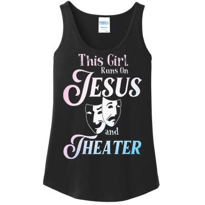 Cute Theatre Art For  Acting Musical Lover Ladies Essential Tank