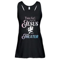 Cute Theatre Art For  Acting Musical Lover Ladies Essential Flowy Tank