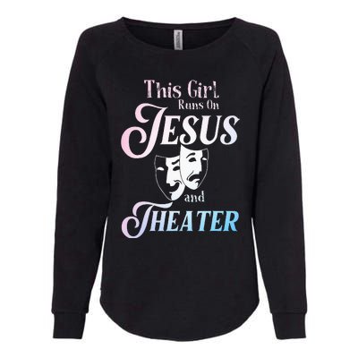 Cute Theatre Art For  Acting Musical Lover Womens California Wash Sweatshirt