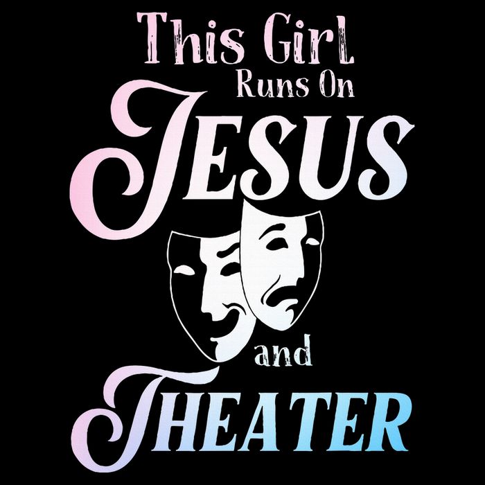 Cute Theatre Art For  Acting Musical Lover Premium T-Shirt