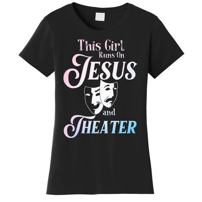 Cute Theatre Art For  Acting Musical Lover Women's T-Shirt