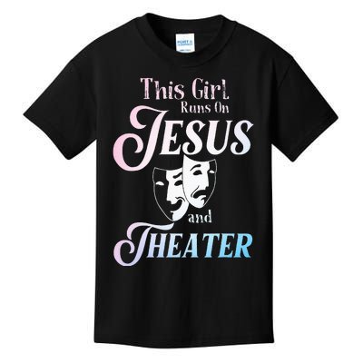 Cute Theatre Art For  Acting Musical Lover Kids T-Shirt