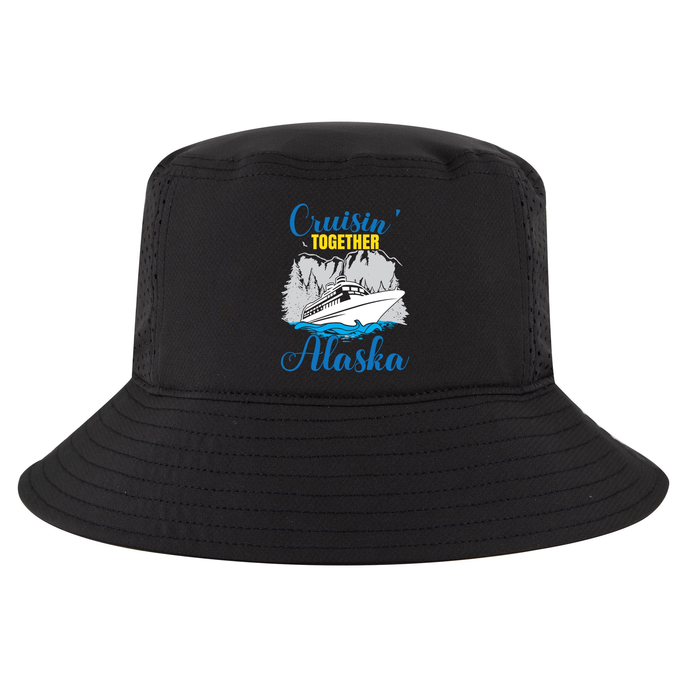 Cruisin' Together Alaska Gift Cool Comfort Performance Bucket Hat