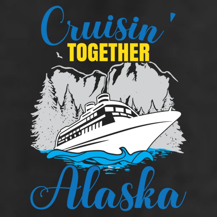 Cruisin' Together Alaska Gift Cool Comfort Performance Bucket Hat