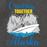 Cruisin' Together Alaska Gift Vector Backpack