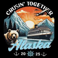 Cruisin Together Alaska 2025 Friend Family Alaska Cruise Impact Tech Backpack