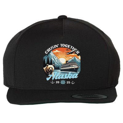 Cruisin Together Alaska 2025 Friend Family Alaska Cruise Wool Snapback Cap
