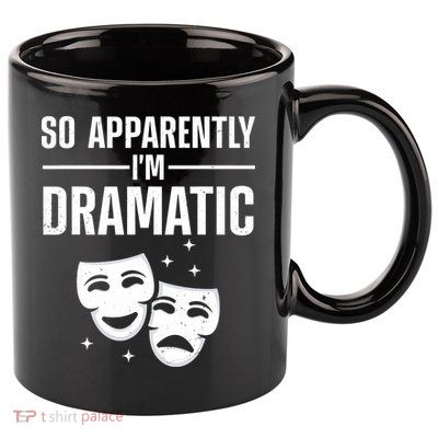 Cool Theater Art Musical Theater Drama Actor 11oz C Handle Ceramic Mug