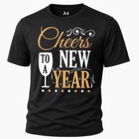 Cheers To A New Year Cooling Performance Crew T-Shirt