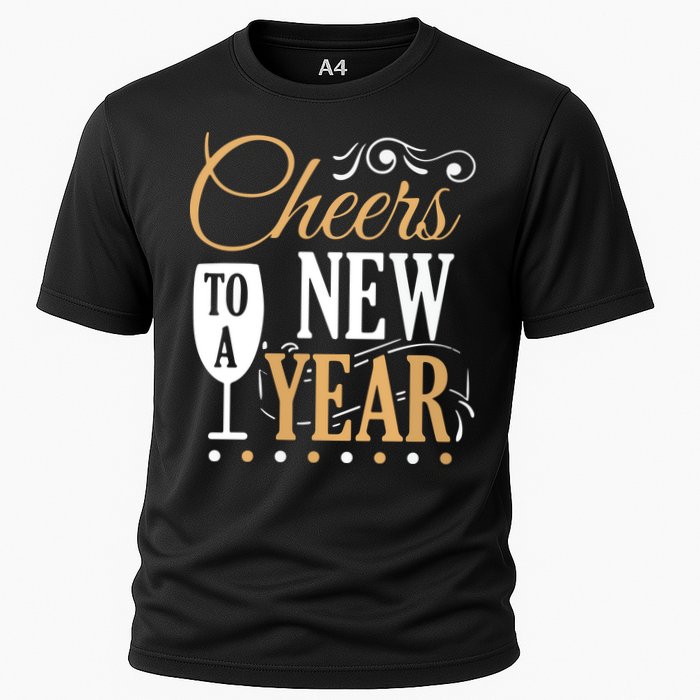Cheers To A New Year Cooling Performance Crew T-Shirt