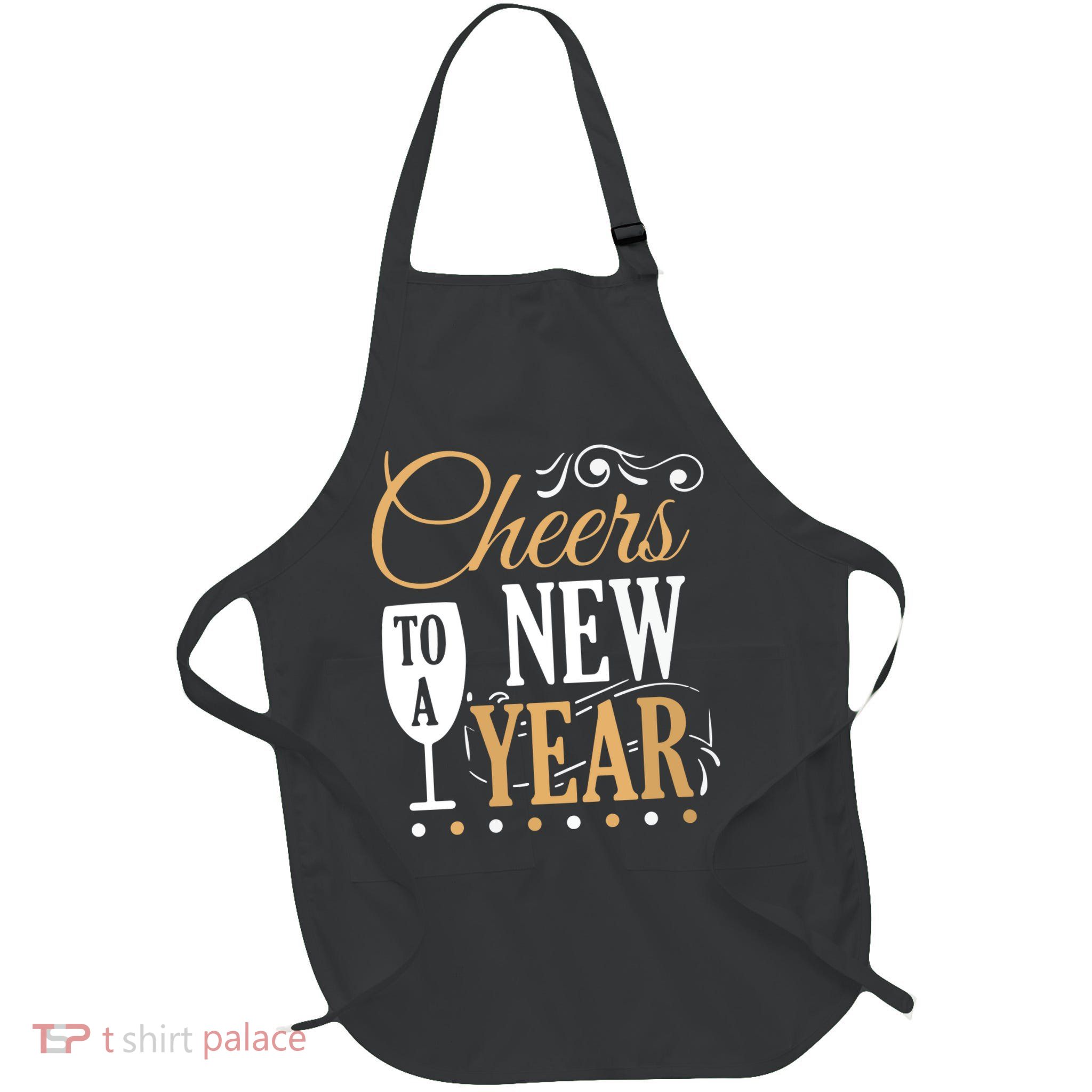 Cheers To A New Year Apron
